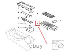 Insert de console centrale BMW 3 E46 7039180 51167039180 neuf d’origine
