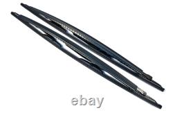 Jeu de balais d'essuie-glace de pare-brise BMW d'origine s'adapte aux E65 E66 61610442837