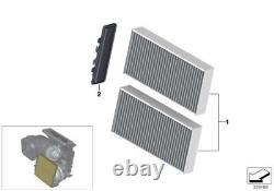 Jeu de cartouches de microfiltre carbone BMW d'origine compatible avec F40 F44 F45 F45 LCI 64316835405