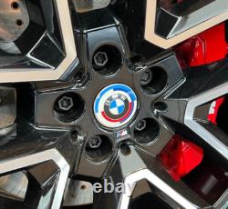 Jeu de centres de roue BMW authentique 50 ans d’héritage M Motorsport 56 mm 36125A57484