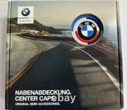 Jeu de centres de roue BMW authentique 50 ans d’héritage M Motorsport 56 mm 36125A57484