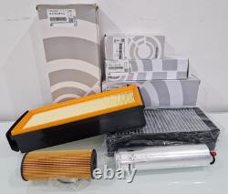 Jeu de filtres à huile, à air, à pollen et à carburant Genuine BMW F15 X5, F16 X6 SEND REG