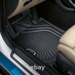 Jeu de tapis de sol toutes saisons avant et arrière authentiques BMW i4 RHD 51475A43445/26849