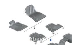Jeu de tapis de sol toutes saisons avant et arrière authentiques BMW i4 RHD 51475A43445/26849