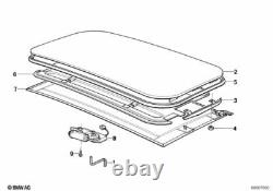 Joint de couverture de toit coulissant et relevable d'origine BMW 2465 mm 54128108334