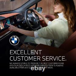 Joint de garniture de fenêtre arrière gauche BMW d'origine noir brillant s'adapte à E46 51367891911