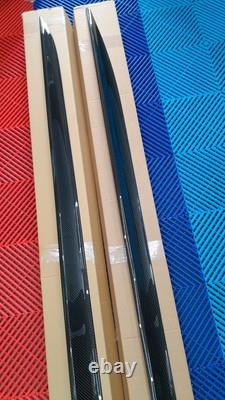 Jupes latérales en fibre de carbone BMW G22 Genuine paire de couvercles de bas de caisse 51192473036/37 Neuf
