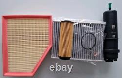 Kit de filtre à huile, à air, à pollen et de carburant BMW d'origine pour la série G. ENVOYER REG