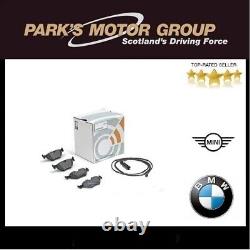 Kit de plaquettes de frein arrière BMW authentiques et capteur. X3-F25 X4-F26. 34212456869.