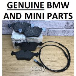 Kit de plaquettes de frein et capteur d’usure authentique BMW F10, F11, 34112449269. AVANT. 35C