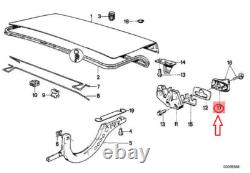 Kit de réparation de serrure de coffre BMW 3 E30 51249061876 neuf d'origine