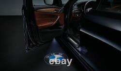 Lumière de projection de LED d'entrée de porte authentique BMW, compatible avec divers modèles de BMW 63312468386
