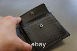 NIB Portefeuille porte-cartes, porte-monnaie et pochette en cuir BMW M Power authentique 80212454761
