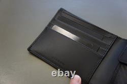 NIB Portefeuille porte-cartes, porte-monnaie et pochette en cuir BMW M Power authentique 80212454761