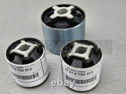 NOUVEAU KIT DE MONTAGE EN CAOUTCHOUC D'ESSIEU ARRIÈRE BMW F20 F30 F32 6880637 & 2x 6792513
