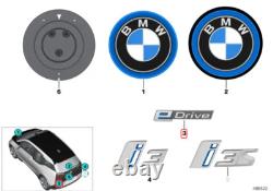 NOUVEL EMBLÈME D'ARrière EDRIVE GÉNÉRIQUE BMW i3 i8 SÉRIE I01 I12 I15 ÉTIQUETTE BADGE 7338202