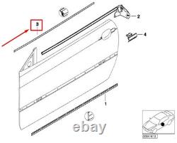 Neuf joint d’étanchéité extérieur avant droit d’origine BMW Série 3 E46 51327890454