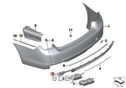 Nouveau Diffuseur de Pare-chocs Arrière BMW Série 7 F01 F02 Préparé 51127209918