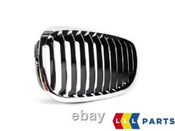Nouveau Grille de Pare-chocs Avant Chromée Gauche Genuine Bmw Série 3 E46 51137064317