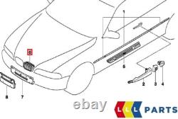 Nouveau Grille de Pare-chocs Avant Chromée Gauche Genuine Bmw Série 3 E46 51137064317