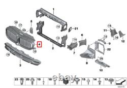 Nouveau Obturateur Supérieur de Radiateur Avant M Sport pour BMW Série 7 G11 G12