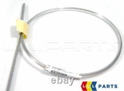Nouveau bandeau chromé de verrouillage inférieur de pare-brise arrière pour BMW Série 3 E30 51311884410