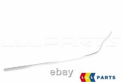 Nouveau bandeau chromé de verrouillage inférieur de pare-brise arrière pour BMW Série 3 E30 51311884410