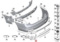 Nouveau bandeau en caoutchouc arrière droit pour pare-chocs BMW Série 7 G11 G12 51127369920
