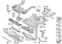 Nouveau bouclier de compartiment moteur BMW d’origine pour E92 E92 LCI 2007-2010 51758046339
