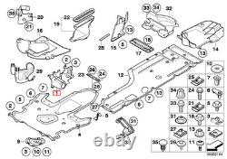 Nouveau couvercle de crémaillère de direction droit d'origine BMW Série 5 6 E60 E61 E63 E64 51717906522
