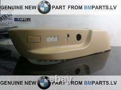 Nouveau ensemble de couverture de commutateur de siège Bmw E39 E38 authentique en sable beige 52107058011