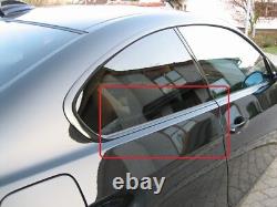 Nouveau garnissage de finition du contour de la fenêtre arrière de la série 3 E92 de BMW en noir brillant - côté droit