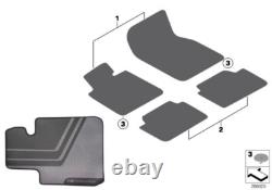 Nouveau jeu de tapis de sol avant M Performance pour BMW Série 1 2 F20 F22 F87 RHD 51472407300