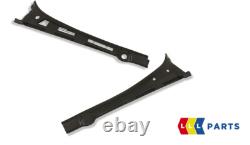 Nouveau kit d’habillage de cache de panneau de baie de pare-brise pour BMW Série 3 E36, tringlerie d’essuie-glace, conduite à droite, 2 pièces authentiques<br/> 		