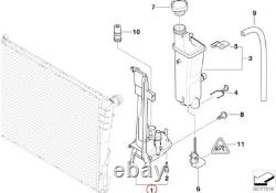 Nouveau réservoir d'expansion de liquide de refroidissement d'origine BMW 3 Z4 Série E46 E85 E86 avec plaque de montage