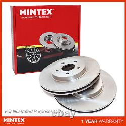 Nouveau s'adapte BMW X5 F15 xDrive 40d Paire de disques de frein arrière Mintex authentiques x2