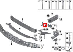Nouveau support de pare-chocs avant droit authentique BMW M2 F87 M3 F80 M4 F82 51118055344