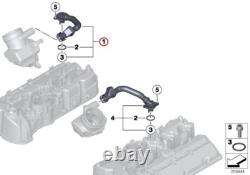 Nouveau tuyau de reniflard de ventilation du carter d’origine BMW Série M5 F10 11157843150