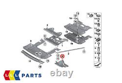 Nouveau véritable BMW Série 6 F12 F13 F06 Couverture inférieure d'aile avant droite Os 8056068