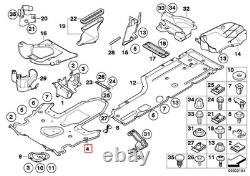 Nouveau véritable couvercle de protection sous le carter de transmission BMW Série 5 6 E60 E61 E63 E64