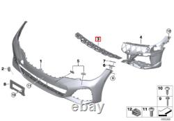 Nouvel adaptateur de protection sous capot BMW Série 3 G20 G21 d'origine 51758072545