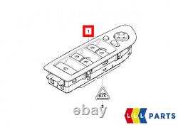 Nouvel interrupteur de régulateur de vitres électriques BMW Série 1 E88 d'origine RHD Noir 9217323