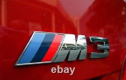 Nouvelle Étiquette Autocollante Badge Émblème M3 Arrière Genuine BMW Série 3 E90 E91 E92 E93
