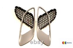 Nouvelle Grille de Capot Avant + Cadre Droit O/s Gauche N/s pour BMW E90 E92 E93 M3 Authentique