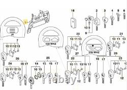 Nouvelle Poignée de Porte Extérieure Avant Gauche N/s BMW Série 3 E36 51218205293
