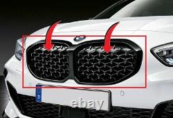 Nouvelle Véritable Bmw F40 M135ix Diamant Avant Pattern Shadow Line Grille De Rein