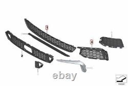 Nouvelle Véritable Bmw M5 F90 16-18 Avant Gauche Droite Ouverte + Center Air Grille Set Oem