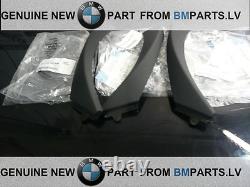 Nouvelle garniture de poignée de porte intérieure noire d’origine BMW Série 3 E90 E91 LHD, jeu complet