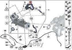 Nouvelle vanne de recirculation des gaz d'échappement EGR BMW 1 3 5 6 7 Série 11717810871