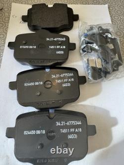 PLAQUETTES DE FREIN ARRIÈRE BMW AUTHENTIQUES NUMÉRO DE PIÈCE 34216775346 Pour F10 F11 F12 F13 F06